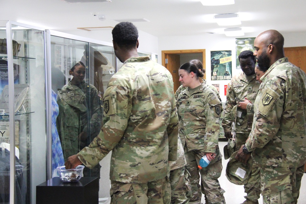 648th RSG Soldiers visit Fort McCoy's Commemorative Area