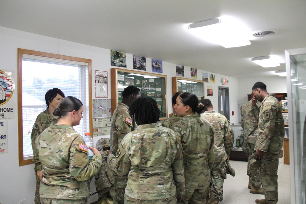 648th RSG Soldiers visit Fort McCoy's Commemorative Area