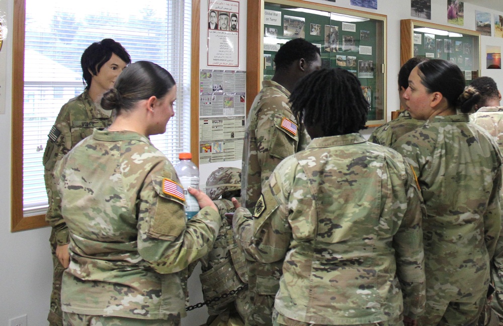 648th RSG Soldiers visit Fort McCoy's Commemorative Area