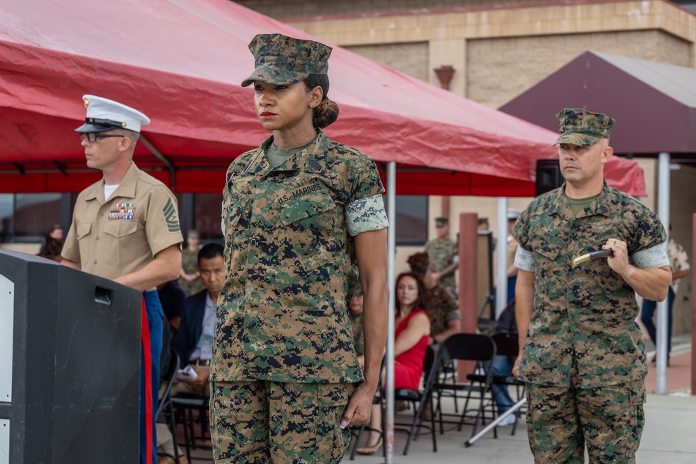 MCAS Camp Pendleton Relief and Appointment