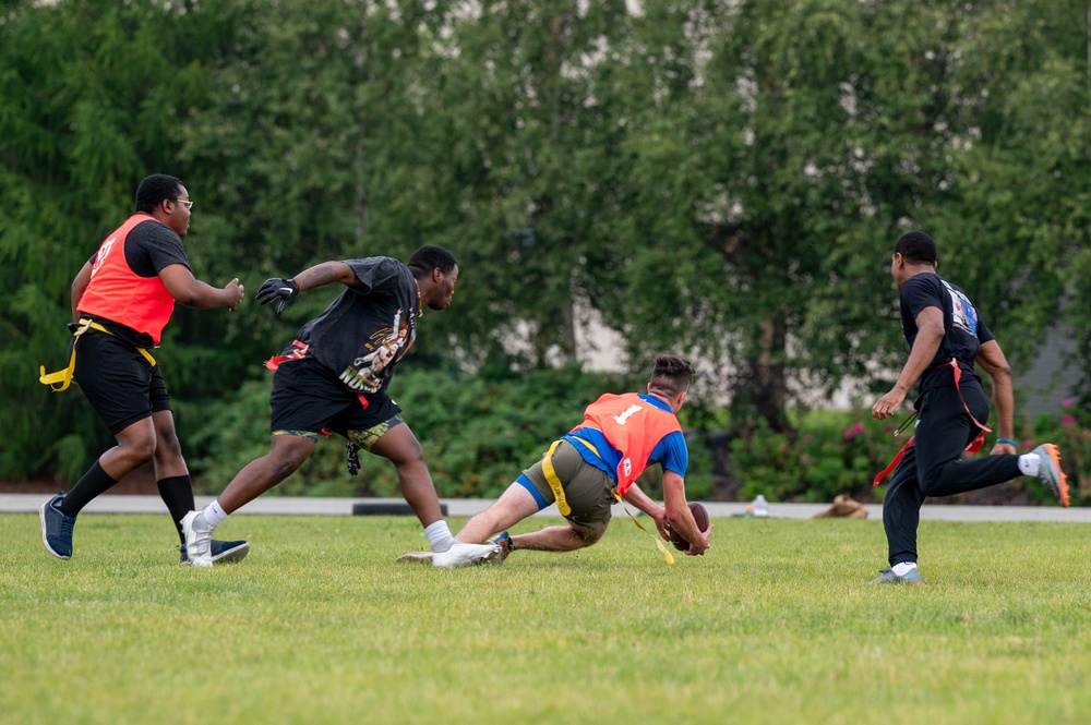 Team Eielson shows out during Icemen Sports Day 2024