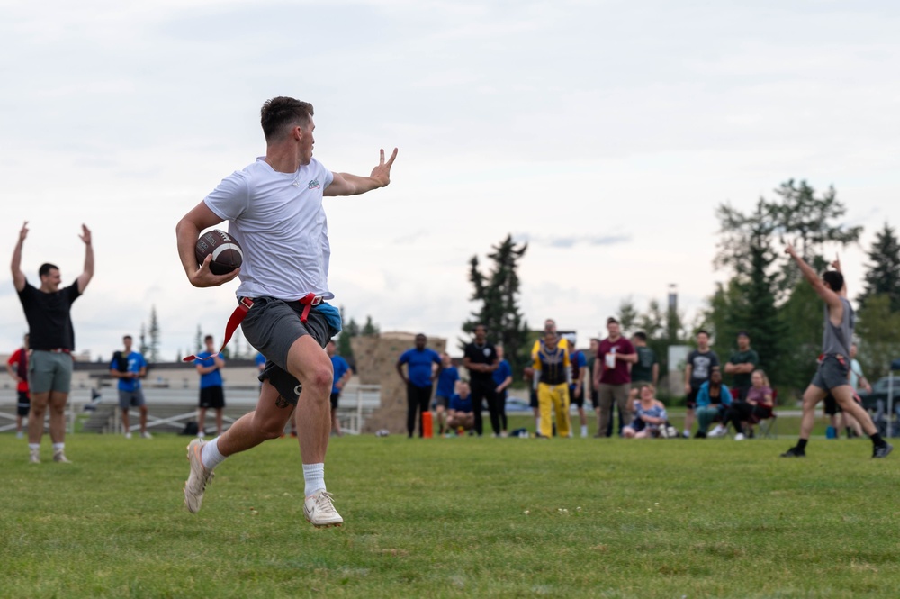 Team Eielson shows out during Icemen Sports Day 2024