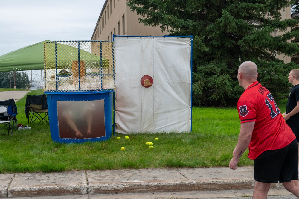 Team Eielson shows out during Icemen Sports Day 2024