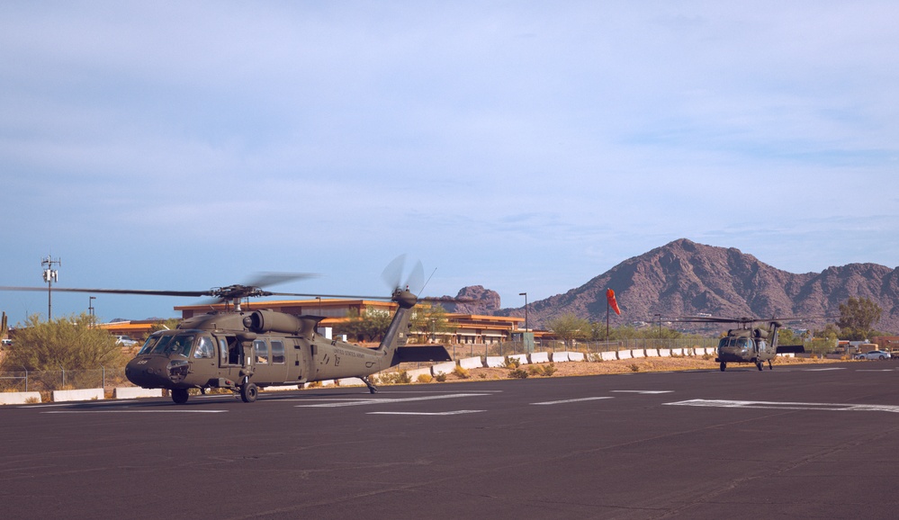 Arizona National Guard Sends Aviation Assets to Support CA Wildfires