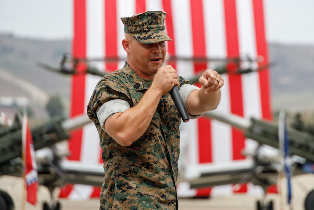 MCAS Camp Pendleton Relief and Appointment