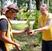 Continuing Promise 2024 Sailors Plant Bushes in Honduras