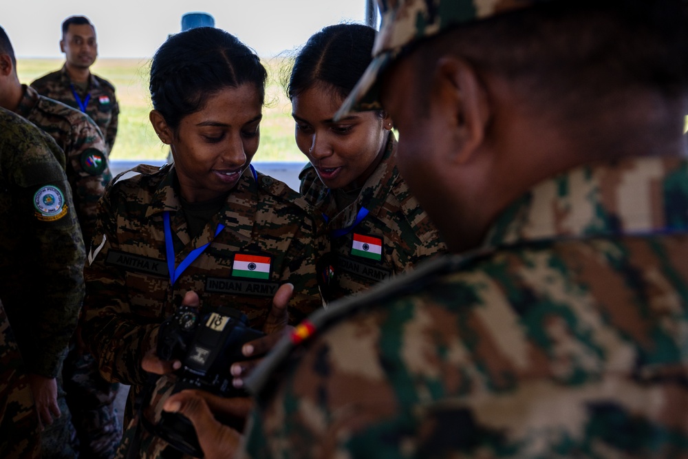 Indian Soldiers Train in Cordon and Search