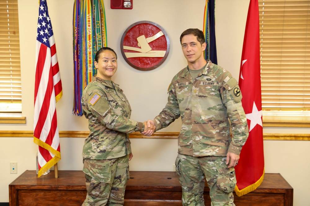 Spc. Choi Promoted to Sergeant