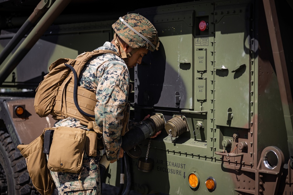 RD 24 | Marines with 3/12 Set Up a AN/TPS-80 Ground/Air Task Oriented Radar on Camp Yonaguni