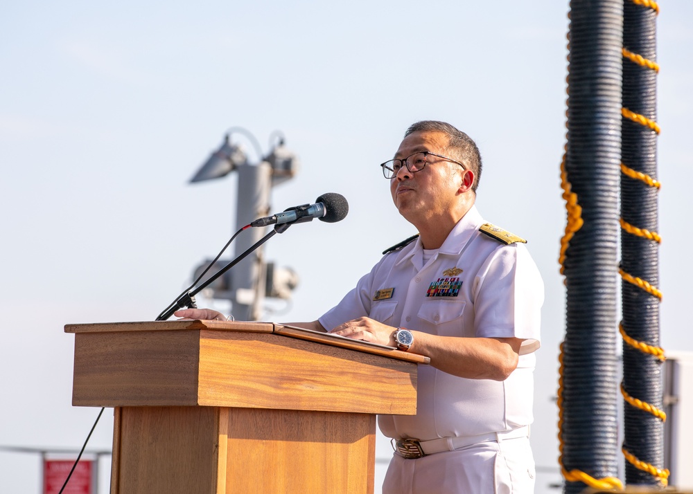 Promotion Ceremony for Rear Admiral Tuan Nguyen