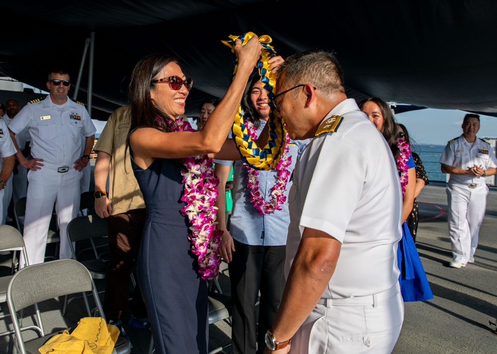 Promotion Ceremony for Rear Admiral Tuan Nguyen