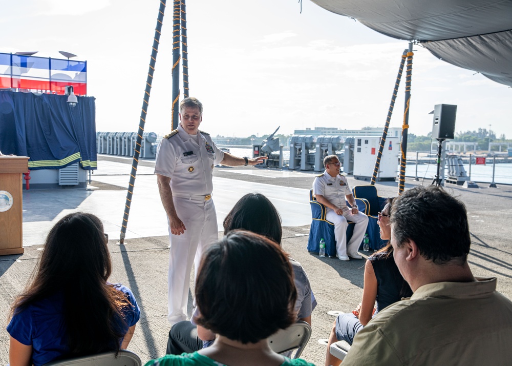 Promotion Ceremony for Rear Admiral Tuan Nguyen