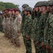 82nd Airborne Division, Colombian paratroopers exchange wings at HYDRA III closing ceremony