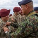 82nd Airborne Division, Colombian paratroopers exchange wings at HYDRA III closing ceremony