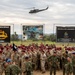 82nd Airborne Division, Colombian paratroopers exchange wings at HYDRA III closing ceremony