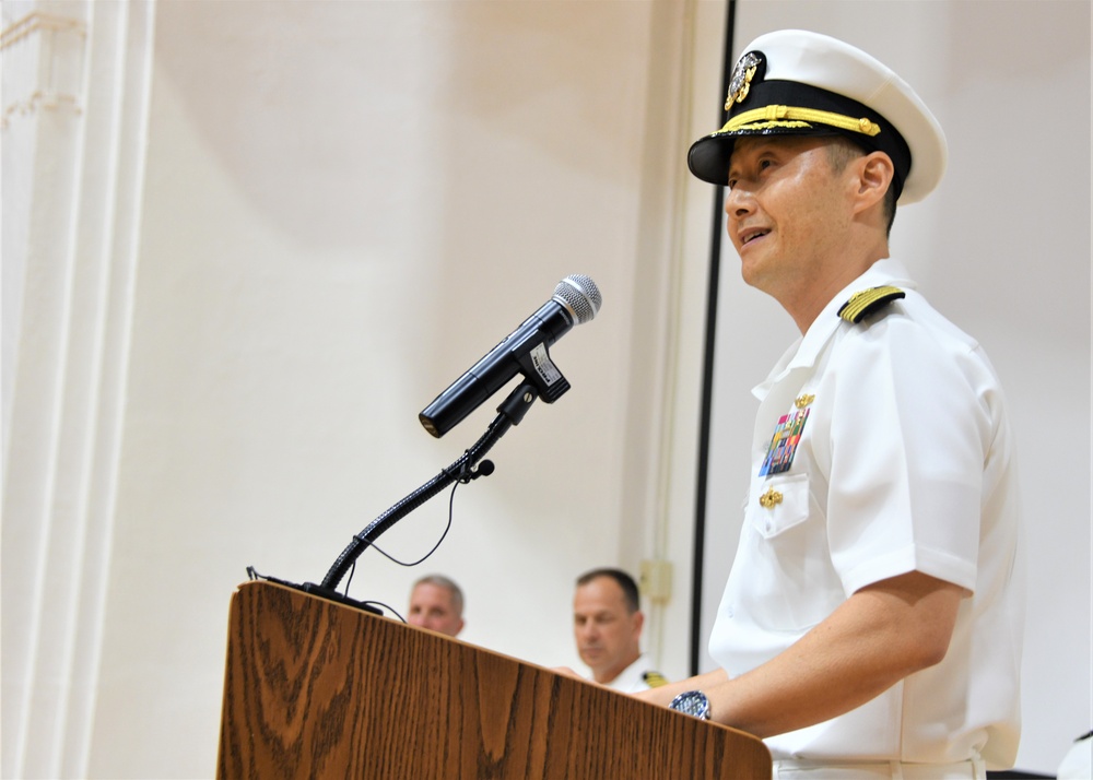 NAVSUP Fleet Logistics Center Yokosuka Holds Change of Command Ceremony