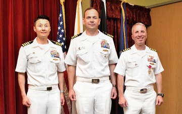 NAVSUP Fleet Logistics Center Yokosuka Holds Change of Command Ceremony