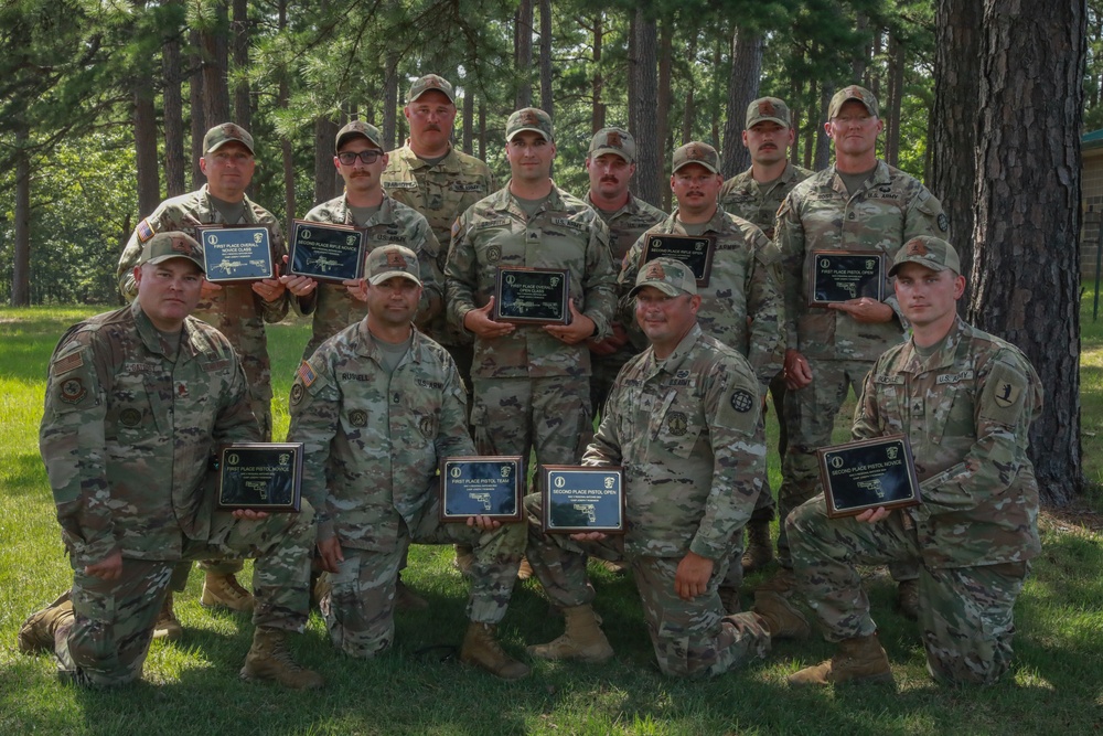 Missouri State Shooting Team Poses for Group Photo after the Marksmanship Advisory Council Region Five Match