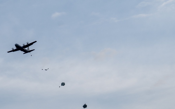 US, Colombian paratroopers conduct combined airborne operation during HYDRA 24