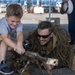 U.S. Marines hold static display during Seafair