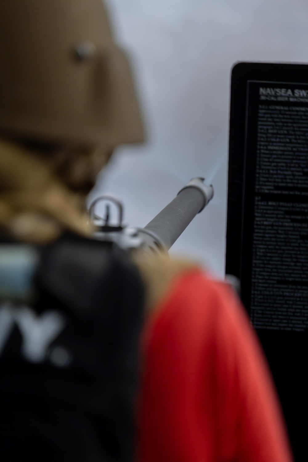 Boxer 50. Cal live-fire exercise