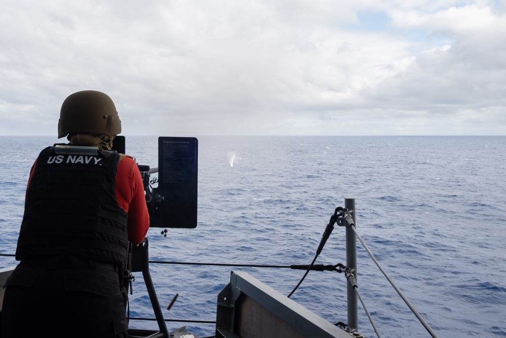 Boxer 50. Cal live-fire exercise