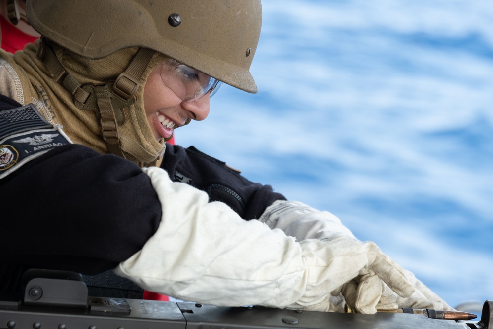 Boxer 50. Cal live-fire exercise