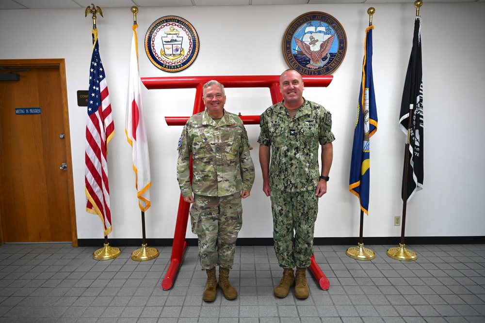 General Rupp Visits Fleet Activities Okinawa