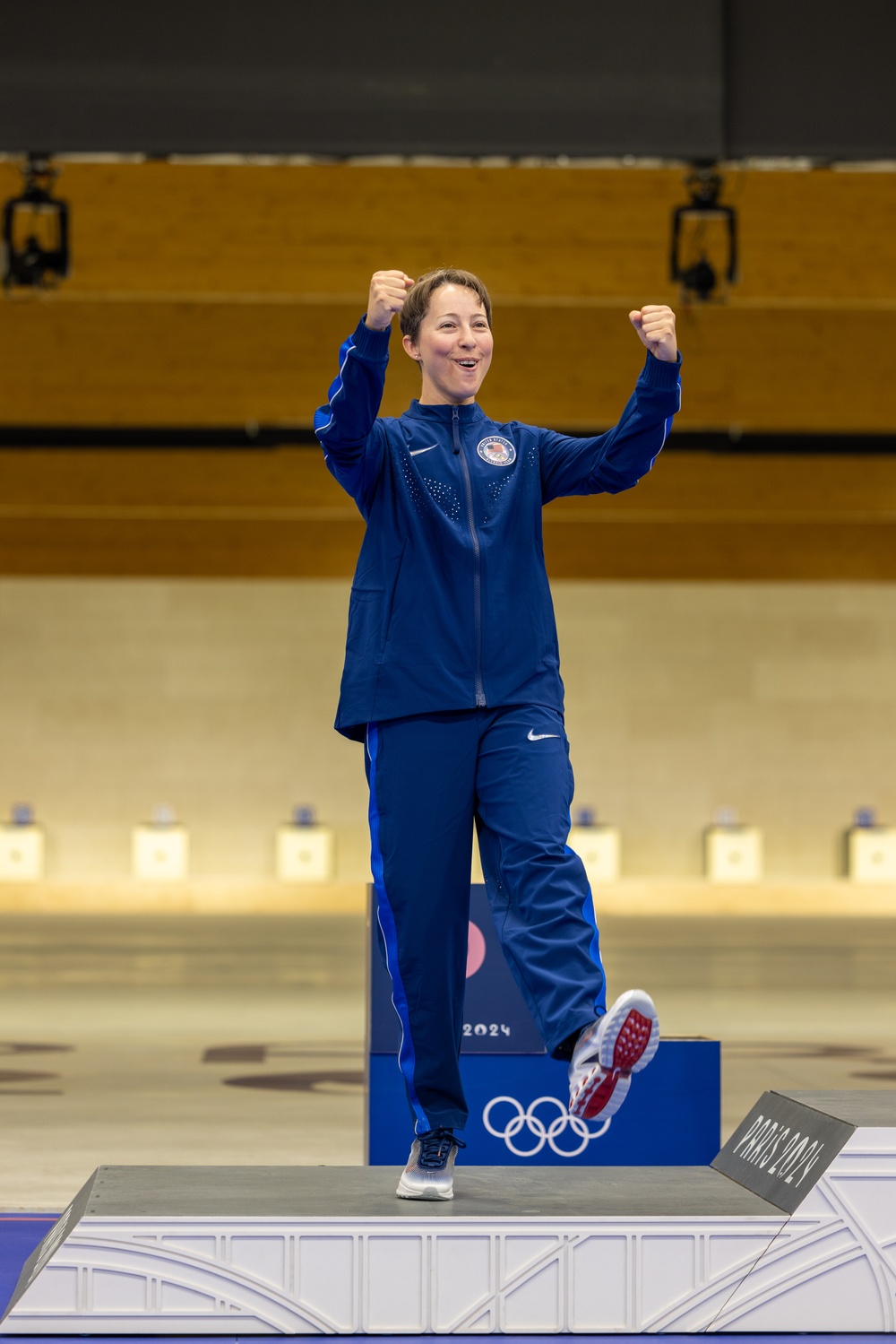 U.S. Army Sgt. Sagen Maddalena Silver medalist Women's 50m 3 position Rifle