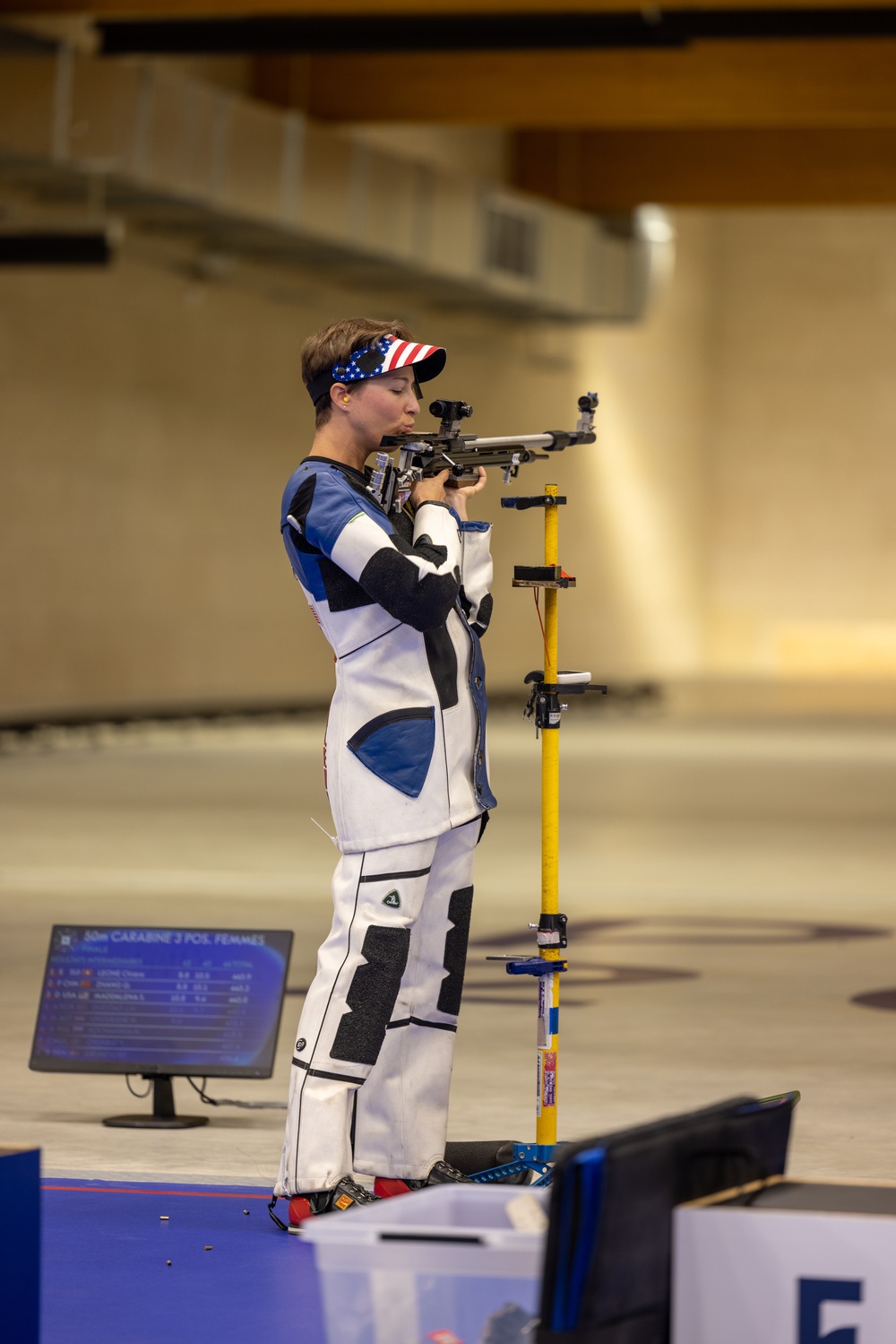 U.S. Army Sgt. Sagen Maddalena Silver medalist Women's 50m 3 position Rifle