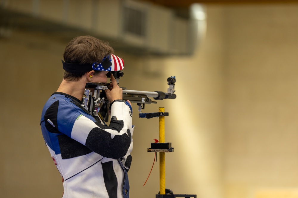 U.S. Army Sgt. Sagen Maddalena Silver medalist Women's 50m 3 position Rifle