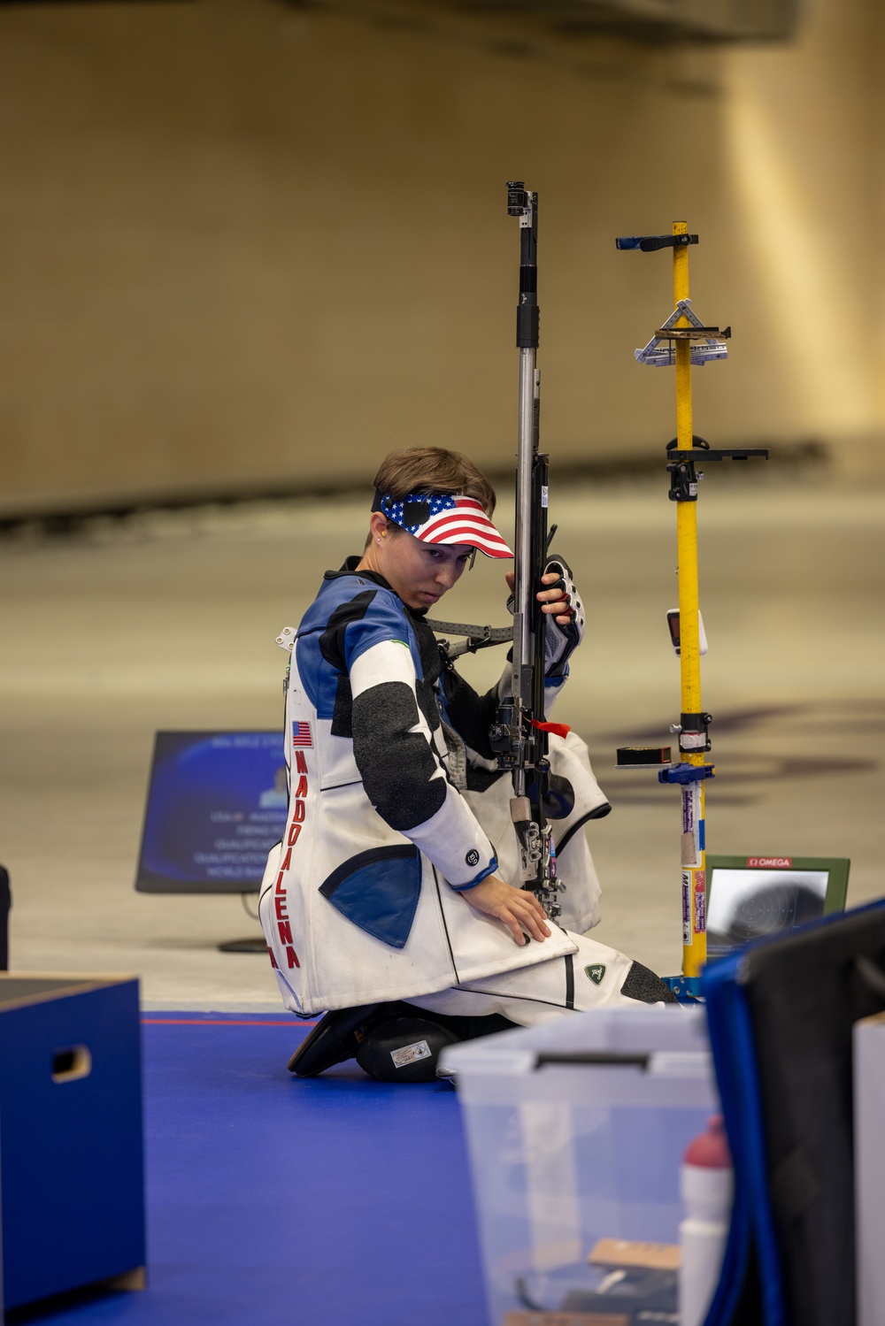 U.S. Army Sgt. Sagen Maddalena Silver medalist Women's 50m 3 position Rifle