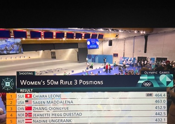 U.S. Army Soldier Medals at Paris Olympics