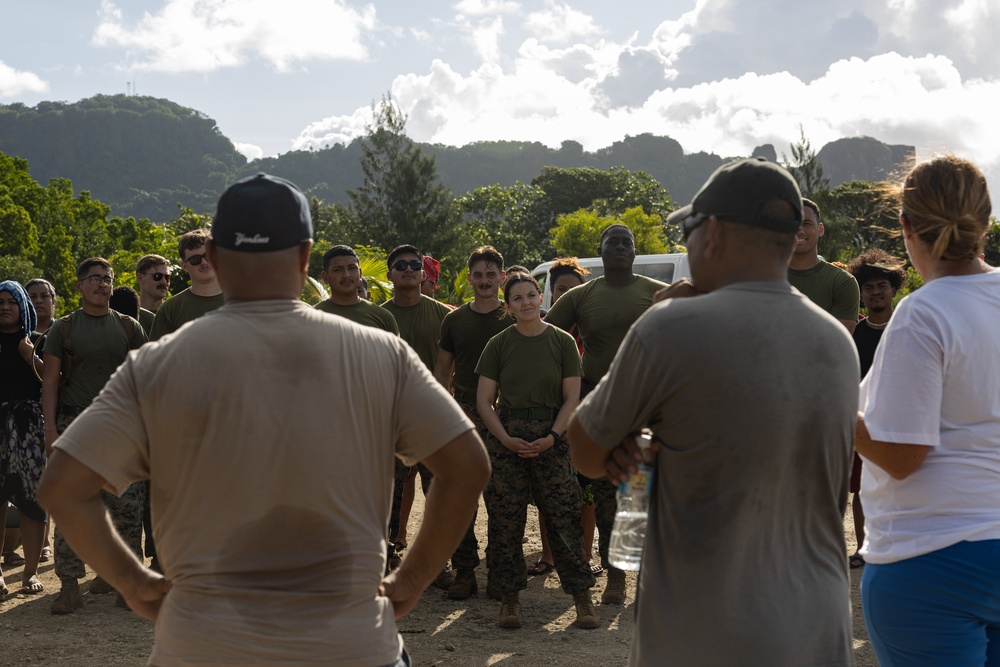 Koa Moana 24: Dekehtik Causeway Clean Up with the FSM U.S. Ambassador and U.S. Veterans of Pohnpei Association