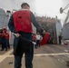USS Spruance Sailors conduct firefighting training