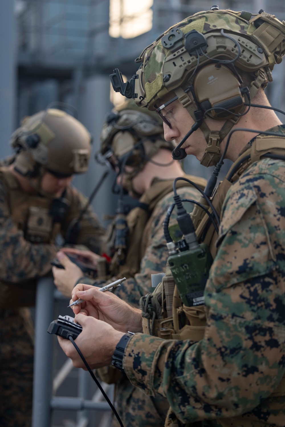 24th MEU (SOC) CAS Exercise Aboard USS Wasp (LHD 1)