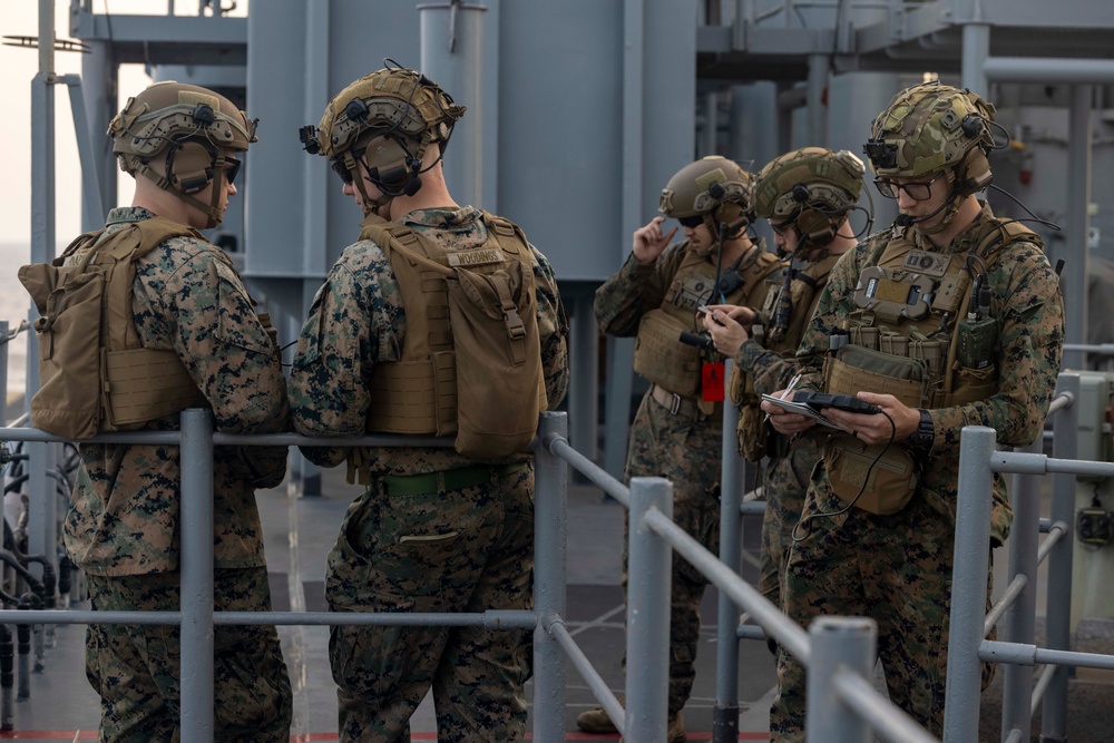 24th MEU (SOC) CAS Exercise Aboard USS Wasp (LHD 1)