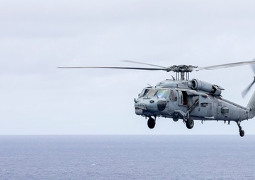 Abraham Lincoln conducts flight operations