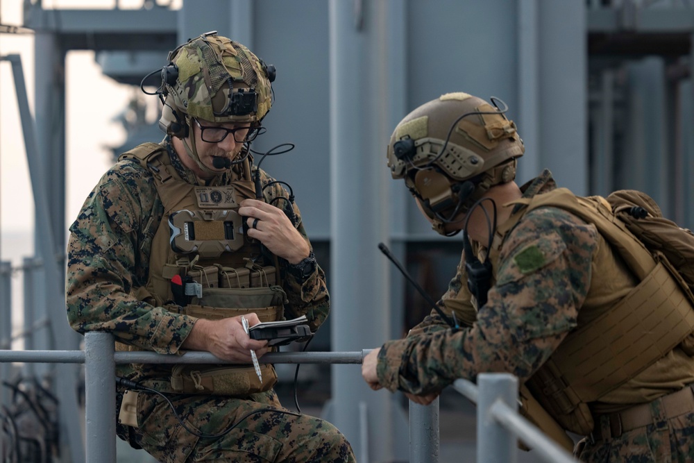 24th MEU (SOC) CAS Exercise Aboard USS Wasp (LHD 1)