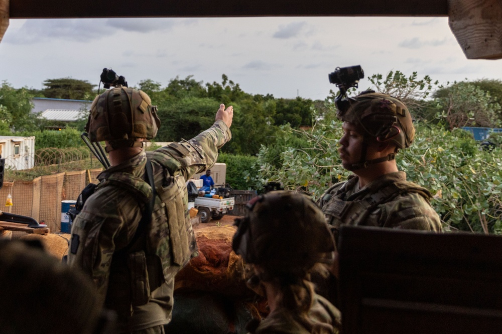 East African Response Force trains at Kismayo, Somalia