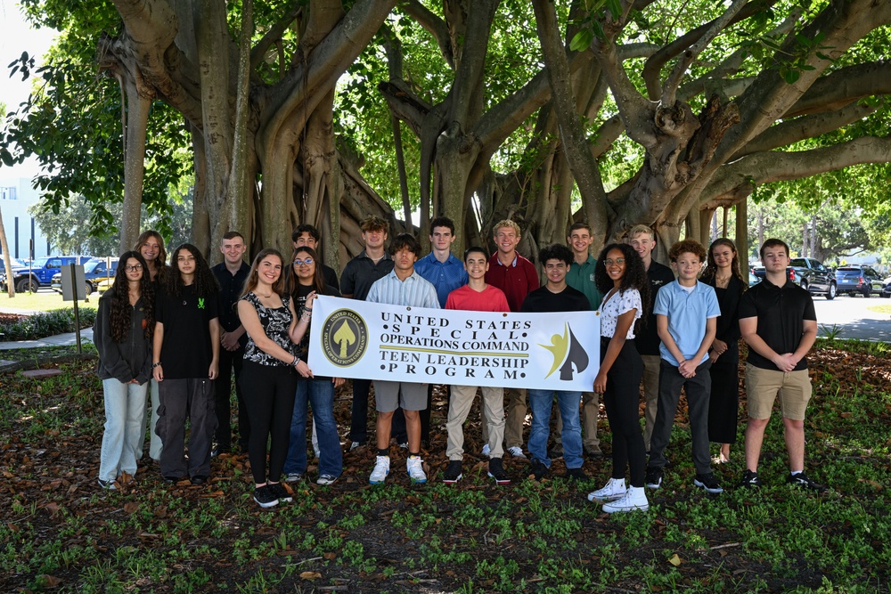 Mentoring future leaders: U.S. SOCOM conducts Teen Leadership Program