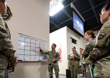 387th Quartermaster Company, U.S. Army Reserve visits AFMAO