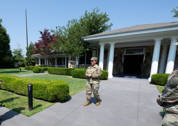 387th Quartermaster Company, U.S. Army Reserve visits AFMAO