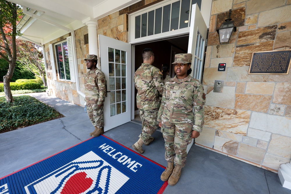 387th Quartermaster Company, U.S. Army Reserve visits AFMAO