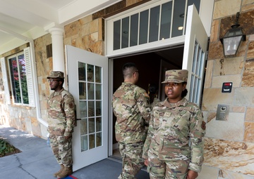 387th Quartermaster Company, U.S. Army Reserve visits AFMAO