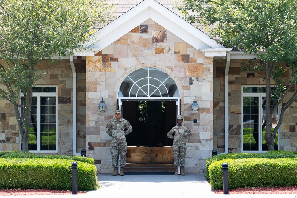 387th Quartermaster Company, U.S. Army Reserve visits AFMAO