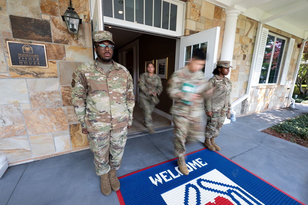 387th Quartermaster Company, U.S. Army Reserve visits AFMAO