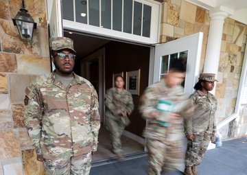 387th Quartermaster Company, U.S. Army Reserve visits AFMAO