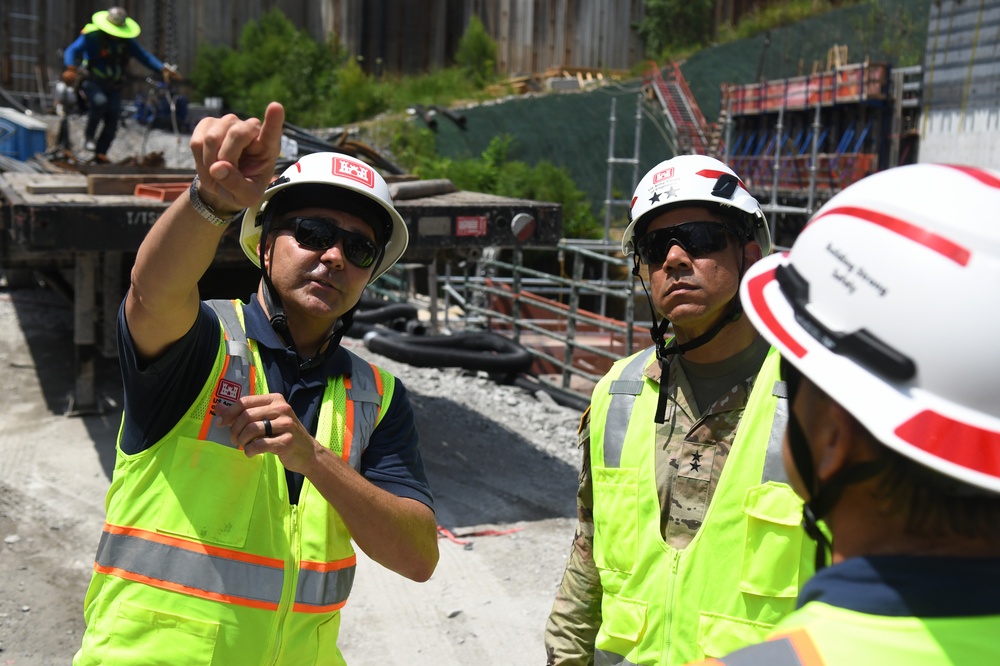 USACE senior leader visits Kentucky Lock project