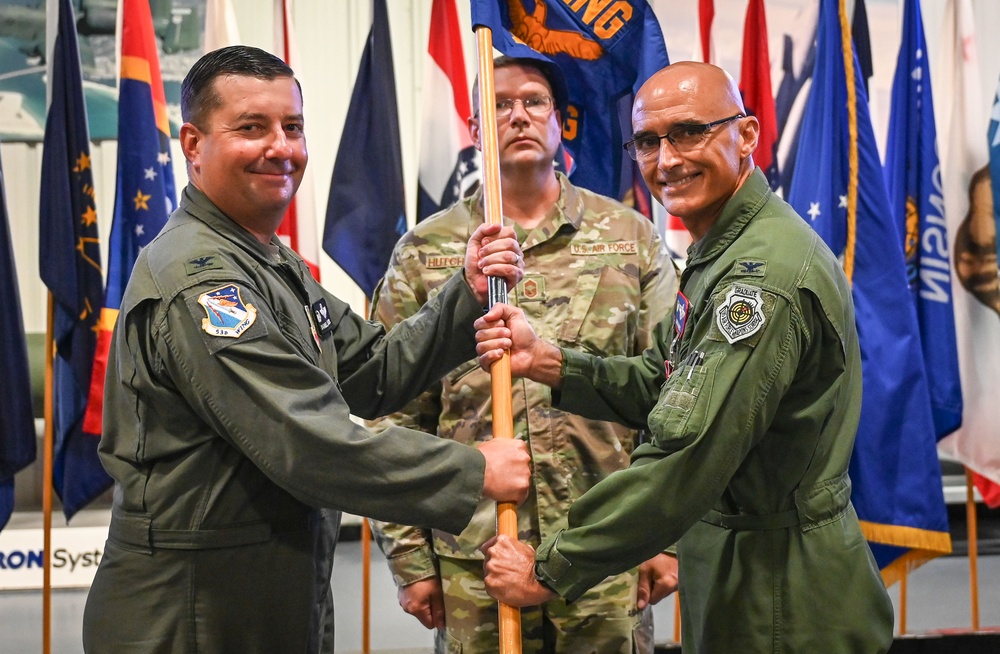 753rd Test and Evaluation Group change of command ceremony